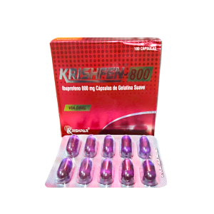 KRISHFEN 800 MG. X CAP. BLAN.