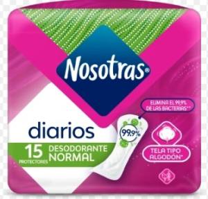 NOSOTRAS DIARIOS DESODORANTE NORMAL X15