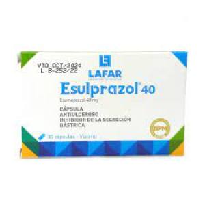ESULPRAZOL 40 MG X CAPSULA