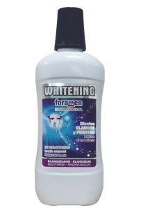 WHITENING - BLANQUEADORA ENJUAGUE BUCAL X 500 ML FORAMEN