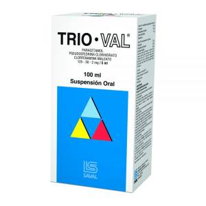TRIO VAL  SUSPENCION ORAL X 100 ML