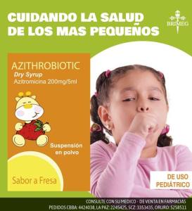 AZITHROBIOTIC 200MG X SUSPENSION 15ML