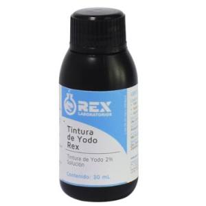 TINTURA DE YODO REX 2% X 30ML