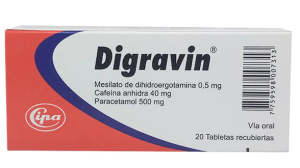 DIGRAVIN TABLETAS RECUBIERTAS