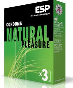PRESERVATIVO NATURAL PLEASURE