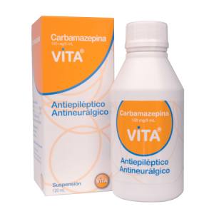 CARBAMAZEPINA VITA 100 MG/ 5 ML