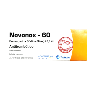 NOVONOX 60 SOL. INYECTABLE