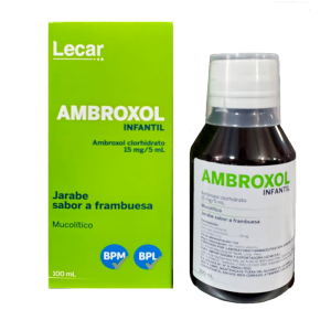 AMBROXOL INFANTIL LECAR JARABE X 100ML