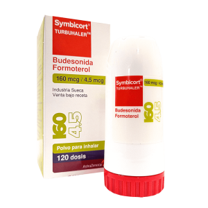 SYMBICORT TURBUHALER BUDESONIDA FORMOTEROL 160MCG/4.5MCG X 120 DOSIS