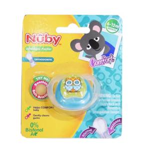 CHUPON ORTODONTICO PACIFIER NUBY 6 - 12M