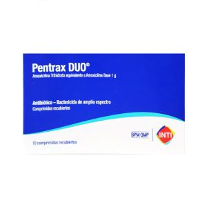 PENTRAX DUO 1G X  COMPRIMIDO RECUBIERTO