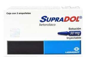 SUPRADOL INYECTABLE 30MG