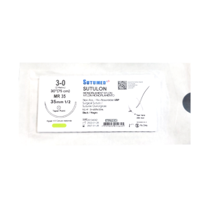 HILO NYLON MONOFILAMENTO Nº 3-0 TC 35 SUTUMED