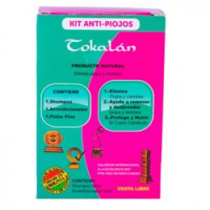 KIT ANTI  PIOJOS X SHAMPOO -TOKALAN