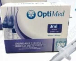 JERINGA 3 ML 21G X 1 1/2 - OPTIMED
