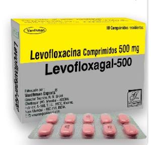 LEVOFLOXAGAL 500MG COMPRIMIDOS