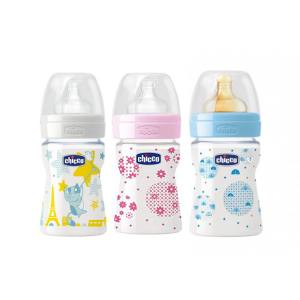 BIBERON VIDRIO WELL BEING X150ML CHICCO