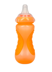 BIBERON PLASTICO SPORT SIPPER X 300ML/10 OZ NUBY NARANJA