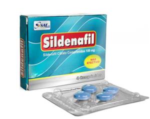 SILDENAFIL 100 MG SAE X COMPRIMIDO