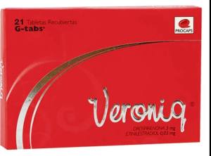 VERONIQ X 21 TABLETAS RECUBIERTAS