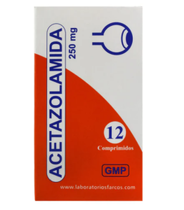 ACETAZOLAMIDA 250 MG X 30 COMP. FARCOS