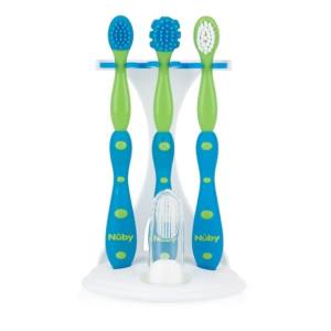 CEPILLO DE DIENTES SOFT SISTEMA DE 4 ETAPAS DESDE 0 MESES ñUBY