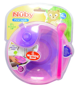 PLATO TERMICO CON BENTOZA Y CUCHARA NUBY