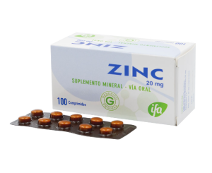 ZINC 20 MG X COMP. PRODEXA
