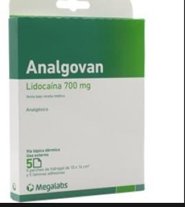 ANALGOVAN PARCHES 700 MG