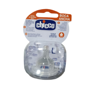 TETINA DE SILICONA BOCA ANCHA CHICCO "L" CHICCO