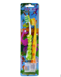 CEPILLO FORAMEN INFANTIL EXTRA SUAVE X 2 UNUDADES