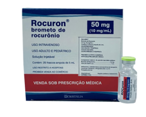 ROCURONIO BROMURO 50 MG/5ML  FRASCO VIAL