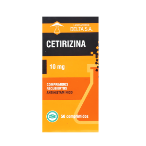 CETIRIZINA 10MG COMPRIMIDO DELTA