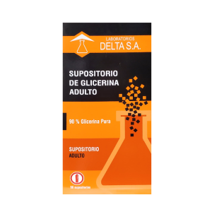 SUPOSITORIO GLICERINA ADULTO DELTA