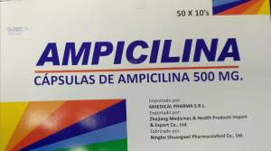 AMPICILINA 500 MG X CAPSULA
