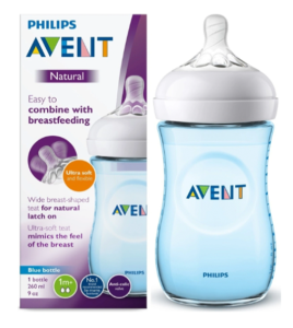 BIBERON AVENT NATURAL X 260 ML / 9OZ PHILIPS