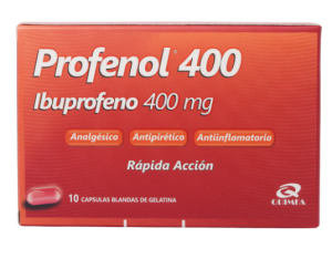 PROFENOL 400 MG X CAPS