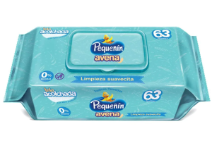 TOALLITAS HUM. PEQUEÑIN AVENA X 63 UNID