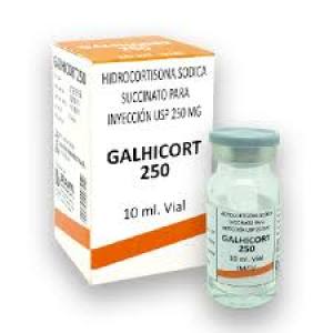 GALHICORT (HIDROCORTISONA) 250MG VIAL 10 ML X UNIDAD