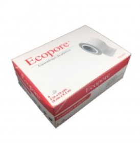 ECOPORE TRANSPARENT (MICROPORE) 1.25 CM X 9.2 M