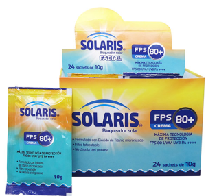 SOLARIS CREMA FPS 80+ SACHET X 10 G