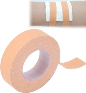 CINTA ADHESIVA DE OXIDO DE ZINC COLOR PIEL 1.25CM X 4.5M
