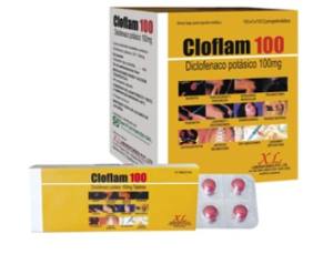CLOFLAM 100 MG X COMPRIMIDO RECUBIERTO