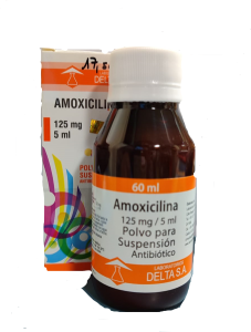 AMOXICILINA 125 MG SUSPENSIÓN DELTA