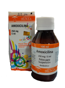 AMOXICILINA 250 MG SUSPENSIÓN DELTA