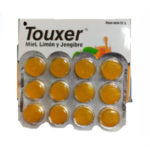 TOUXER MIEL LIMON Y JENGIBRE PASTILLAS