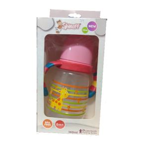 GHIRAFF BIBERON 12 OZ DE 360 ML ANTICOLICO 6 M