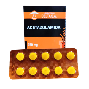 ACETAZOLAMIDA 250 MG X COMP. - DELTA