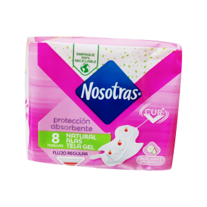 NOSOTRAS ALAS NATURAL X 8