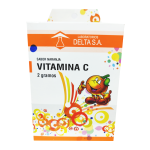 VITAMINA C 2 GR X SOBRE  DELTA